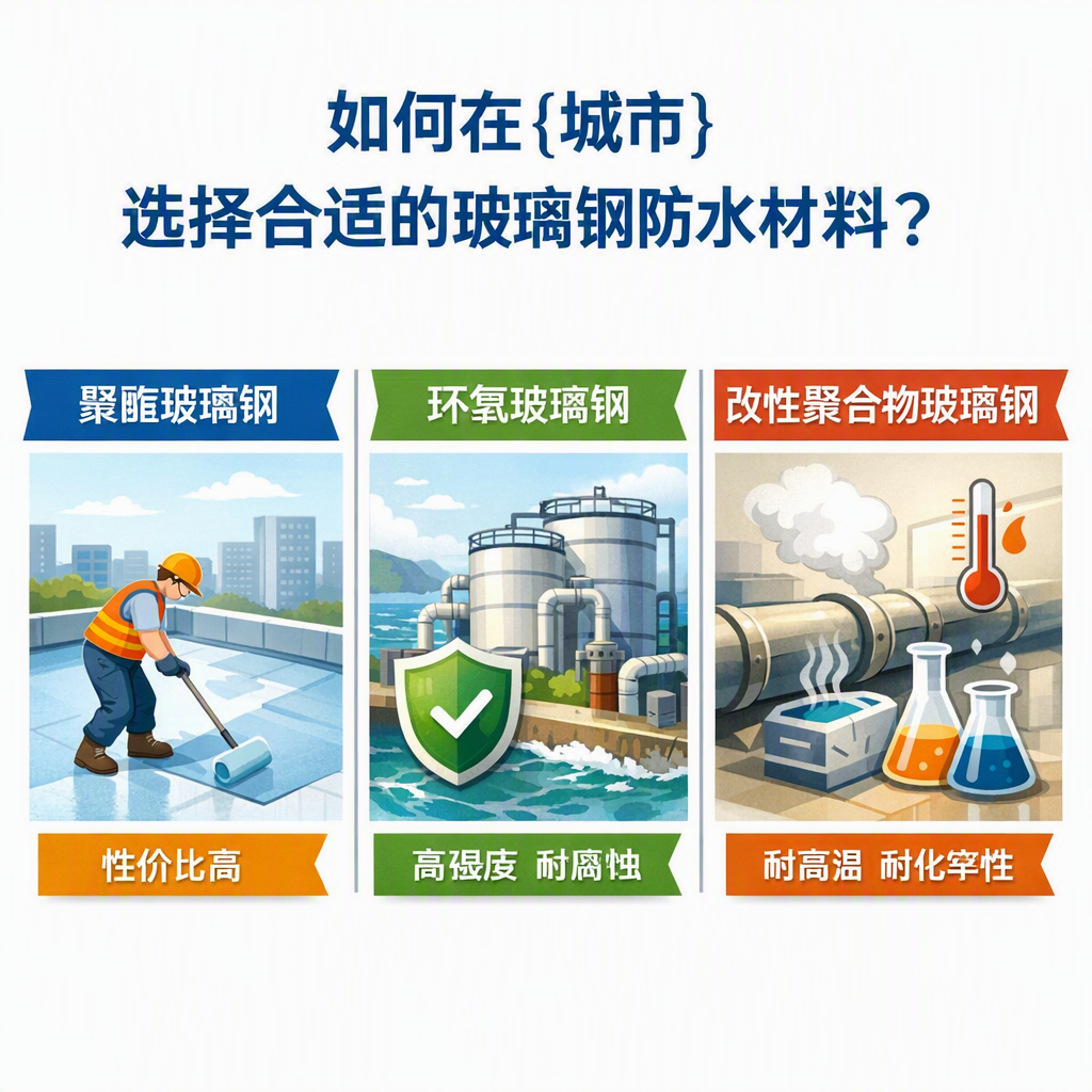如何在沧州选择合适的玻璃钢防水材料？