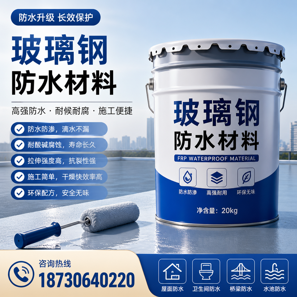专家解析：玻璃钢防水材料的市场前景分析在 沧州