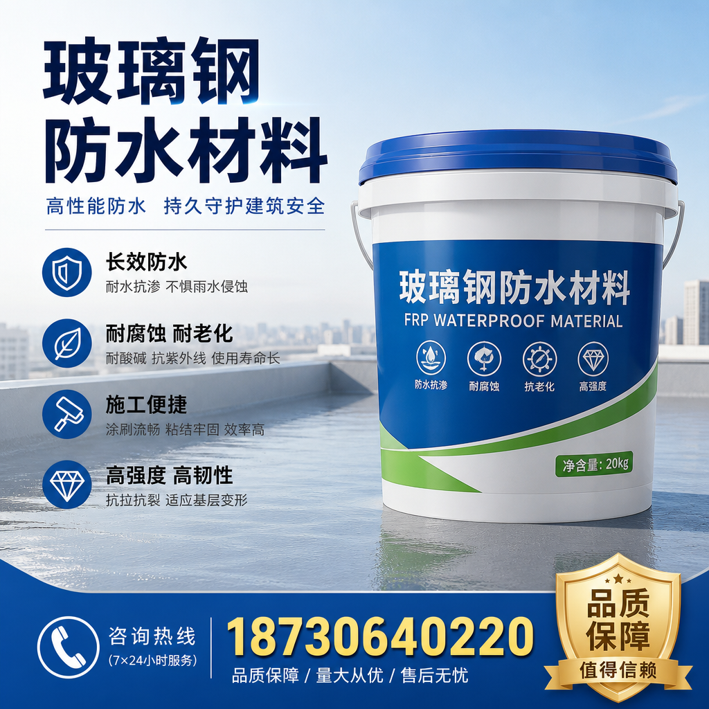 专家解析：玻璃钢防水材料的市场前景分析在 沧州