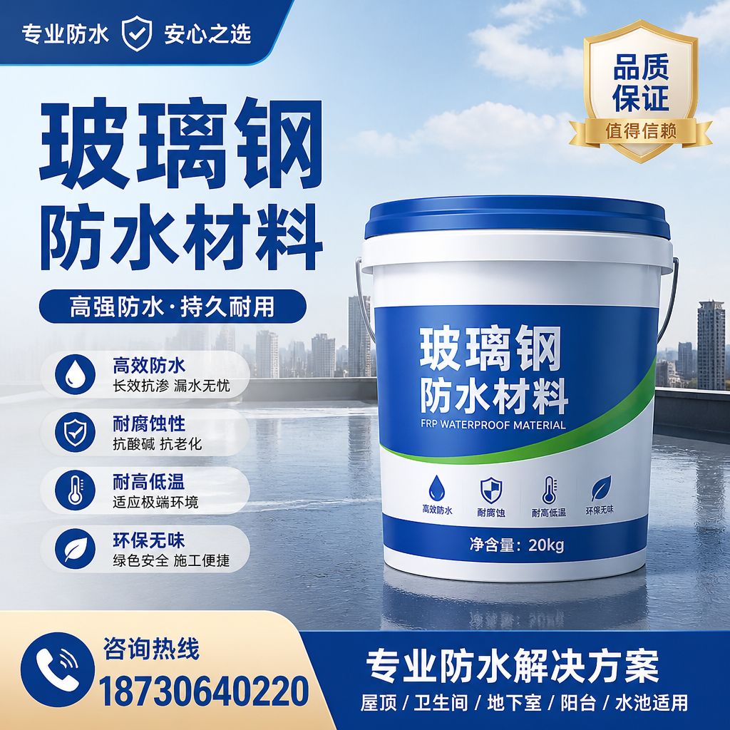 了解玻璃钢防水材料的市场趋势，沧州 企业不可不知